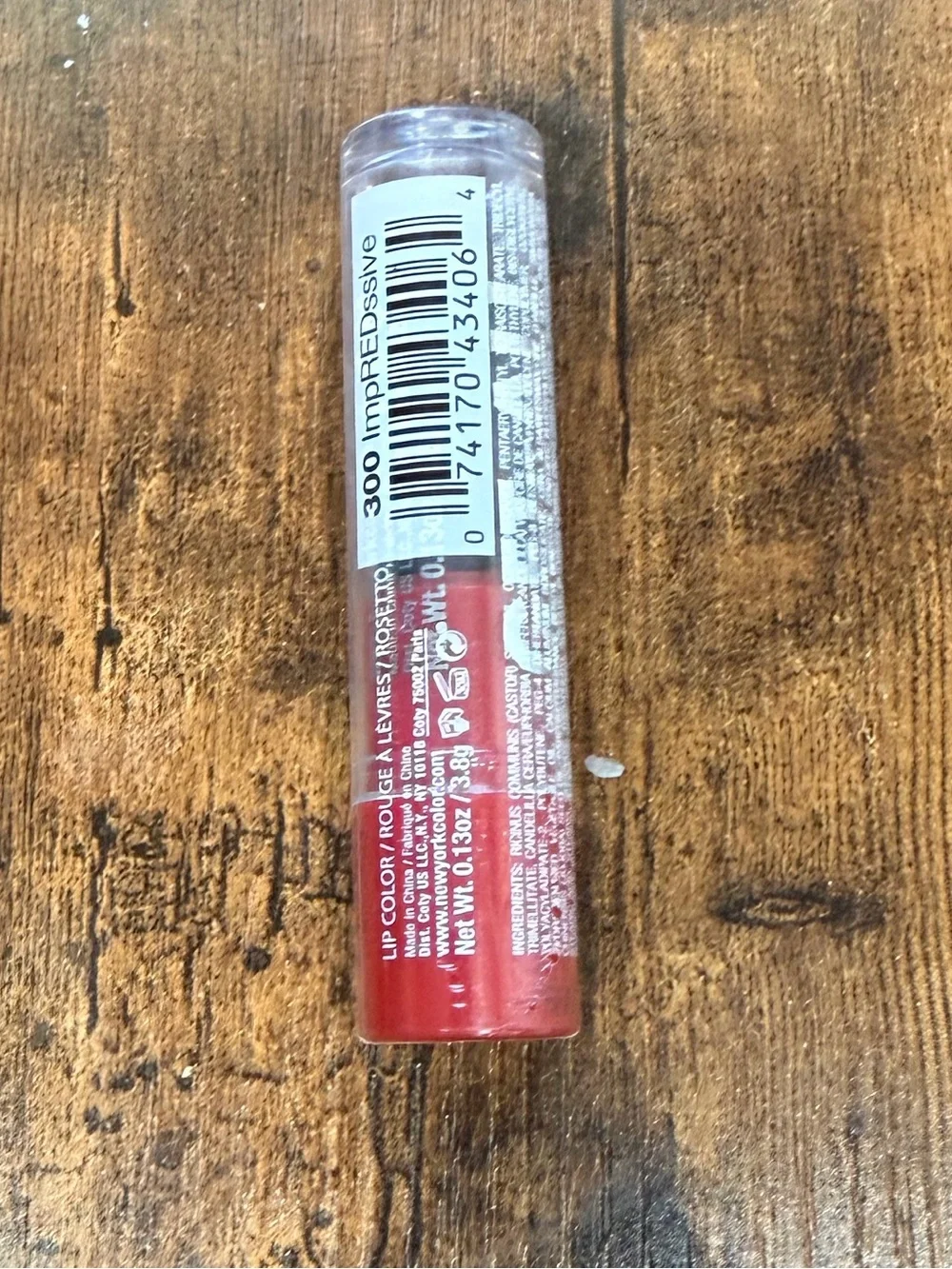 NYC ImpREDssive rouge lipstick  - Red